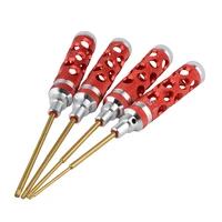 4pcs durable aeromodelling tools hex screwdriver screwdriver kit for rc helicopter 1 5 2 0 2 5 3 0m tools