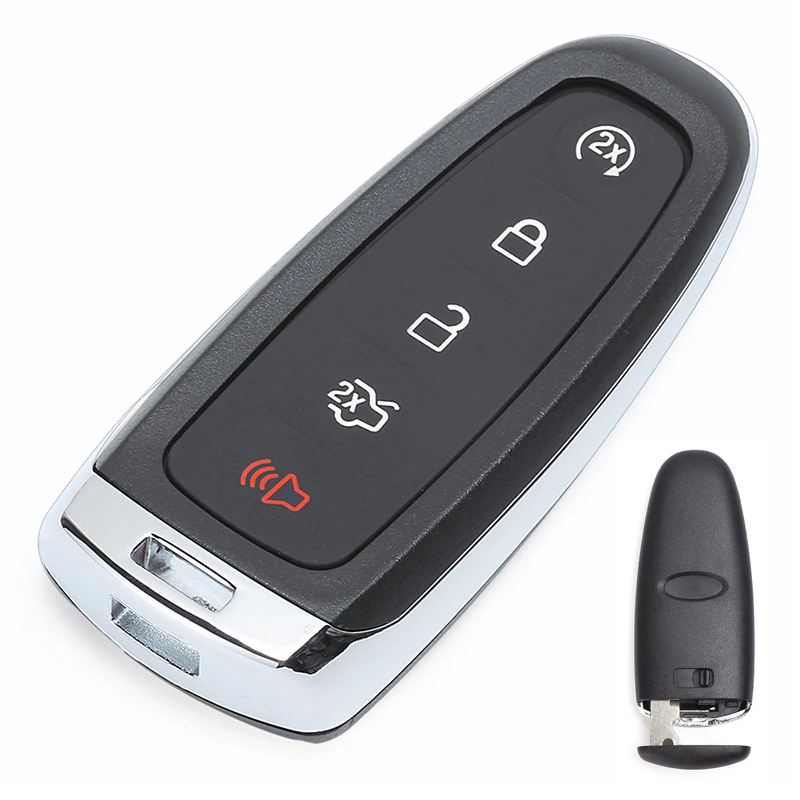 KEYECU 315 МГц ID46 PCF7945/7953 M3N5WY8609 5 Кнопка дистанционный смарт ключ-брелок для Ford Edge Escape Expedition C-max Телец Flex Focus