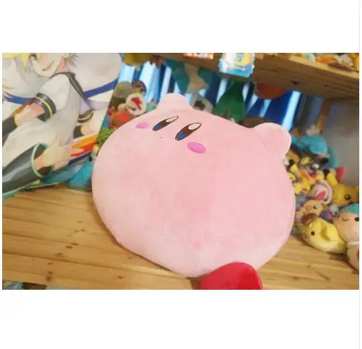 Популярная игра большого размера 30 см Kirby милая плюшевая игрушка кукла мультфильм плюшевая мягкая подушка любимый подарок для девочки