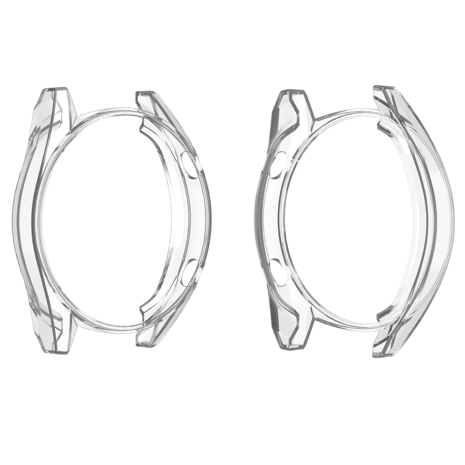 Защитный бампер с покрытием из ТПУ для Huawei Watch GT чехол рамкой мягкий силиконовый