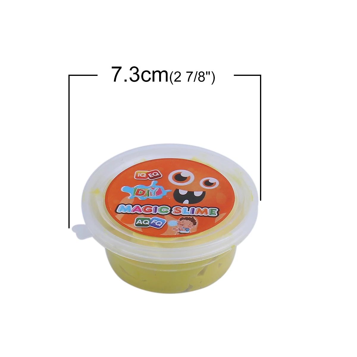 Slime Stress Pressure Reliever Vent Toys Multicolor 73mm(2 7/8&quot) x 68mm(2 5/8&quot) 1 Box | Украшения и аксессуары