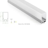 50 X 1M Sets/Lot factory wholesaler aluminium led profile and Super deep cover channel for wall or pendant lamp