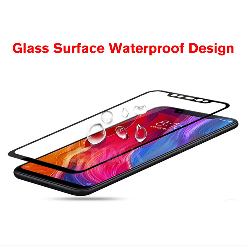 3D изогнутые углеродного волокна Мягкий край закаленное Стекло Для Сяо mi 8 SE 6X A2 Lite