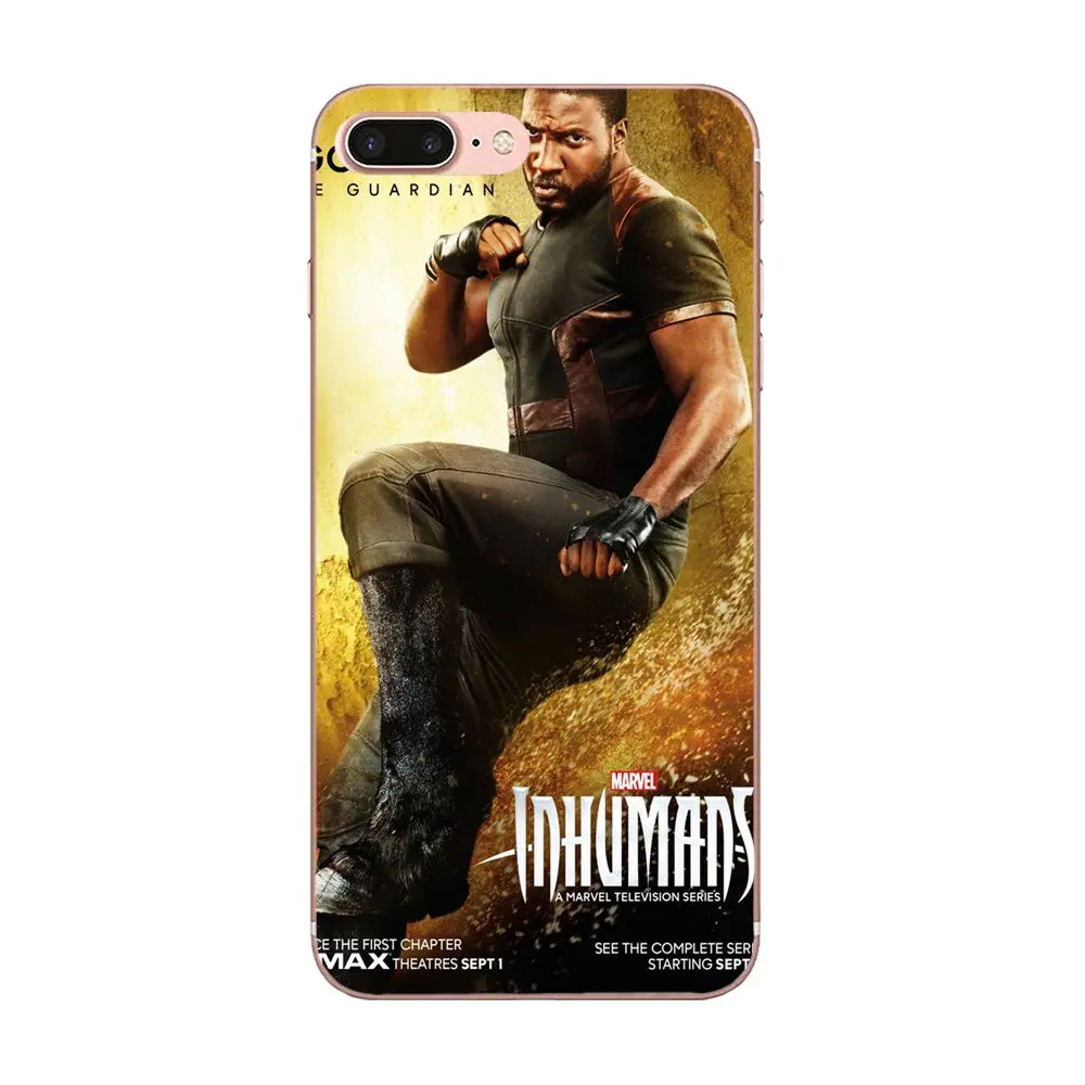 Мягкий чехол из ТПУ Marvel's Inhumans для Sony Xperia Z Z1 Z2 Z3 Z4 Z5 compact Mini M2 M4 M5 T3 E3 E5 XA XA1 XZ