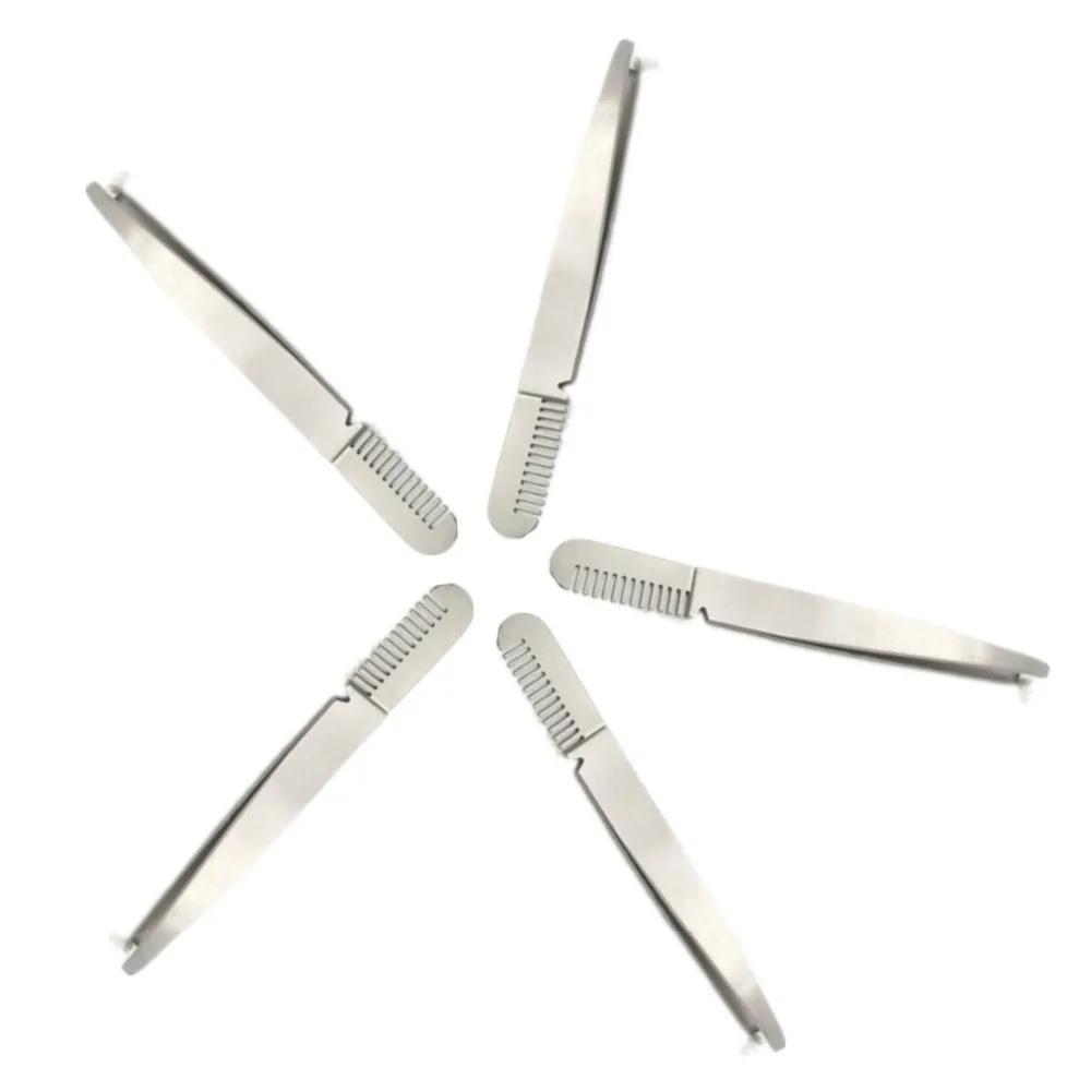 10 шт. пинцеты для бровей из нержавеющей стали|eyebrow tweezers|stainless steel eyebrow tweezerhair tweezer |