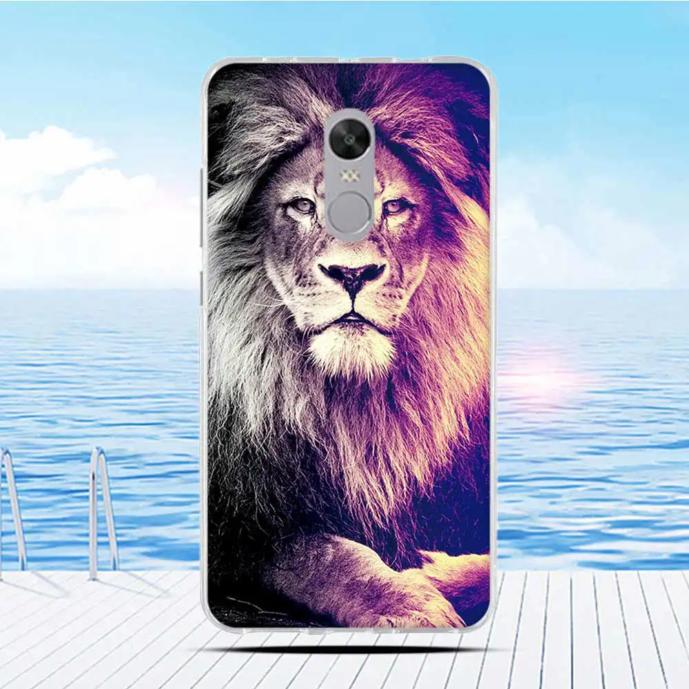Чехол для Xiaomi Redmi Note 4X мультяшный 3D рельефный рисунок задняя крышка ТПУ Мягкий