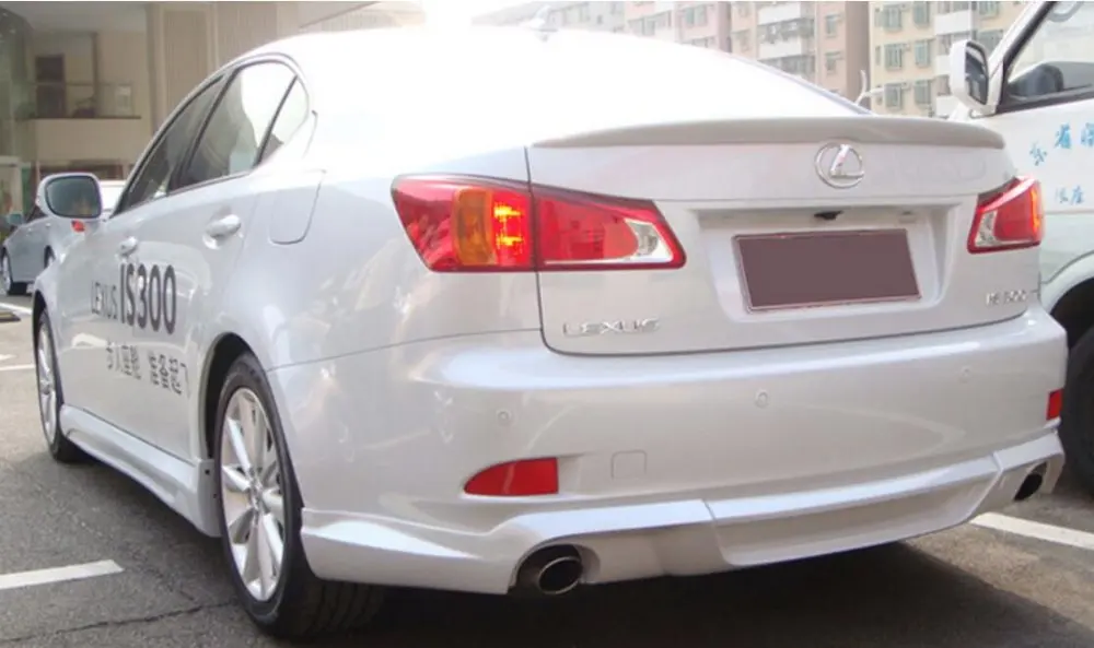 Задний спойлер Osmrk ABS для lexus is250 is350 is300 2006 2013 Неокрашенный|rear spoiler lip|spoiler liprear |