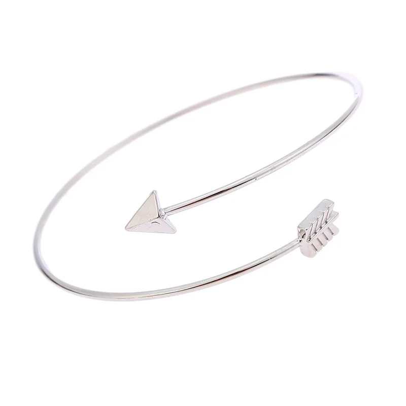 2019 Hot New Fashion Adjustable Bilezik Cuff Opening Bracelets Bangles for Women Gift Trendy Gold Silver Bracel | Украшения и