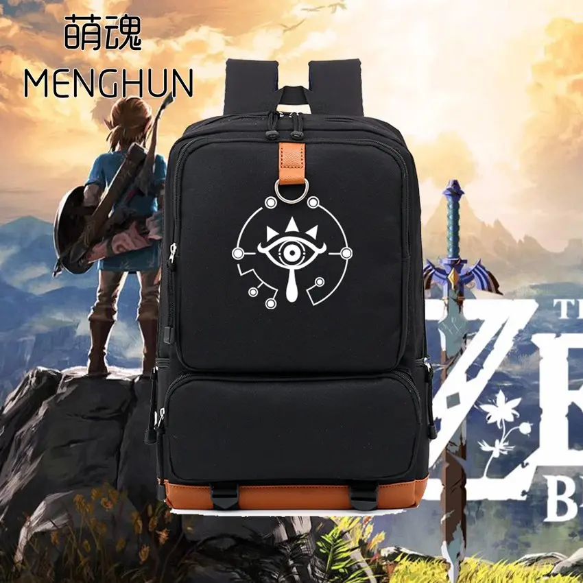 Большой новый рюкзак для фанатов игр Legend of Zelda нейлоновый диких NS большой