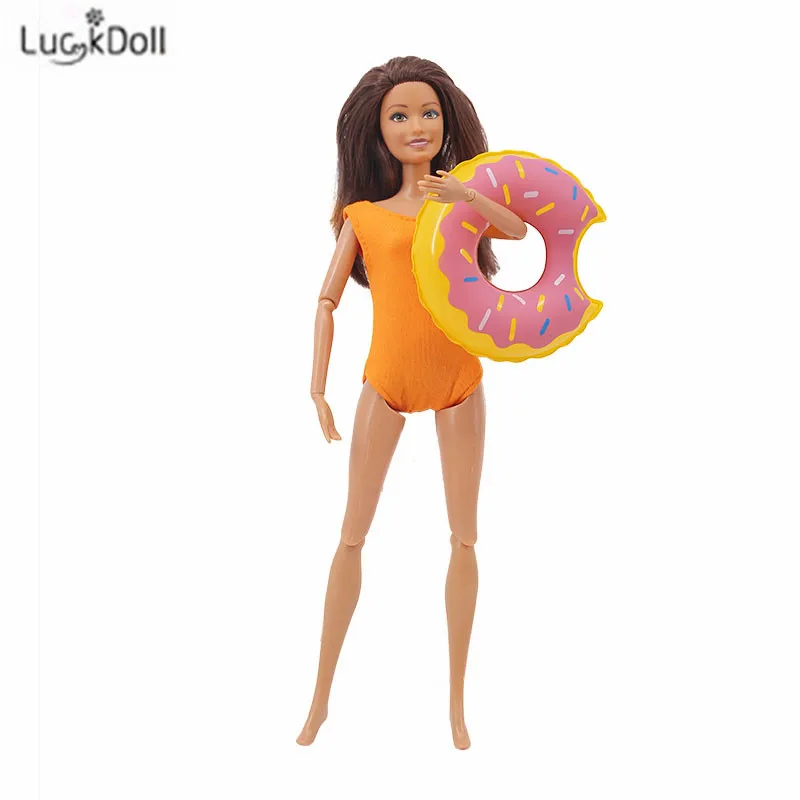 LUCKDOLL12 купальники пляжные купальники бикини плавательный спасательный круг Barbiees аксессуары, игрушки для девочек, поколение, подарок на день рождения