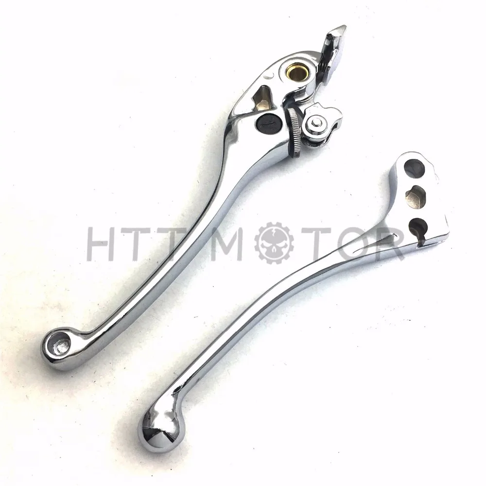 Aftermarket free shipping motorcycle parts BRAKE CLUTCH LEVERS for Honda CBR 600 F1 F2 F3 F4 F4i Hurricane NC700 S/X CHROMED