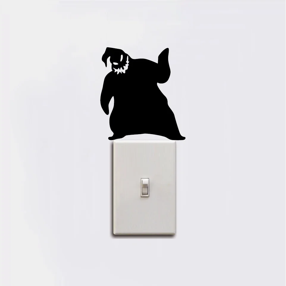 Oogie Boogie Сменные наклейки Кошмар перед Рождеством Наклейка на стену Хэллоуин