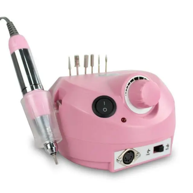 Free shipping Nail Tools Electric Drill Machine 30000RPM Art Equipment Manicure Kit File Bit Sanding Band | Красота и здоровье