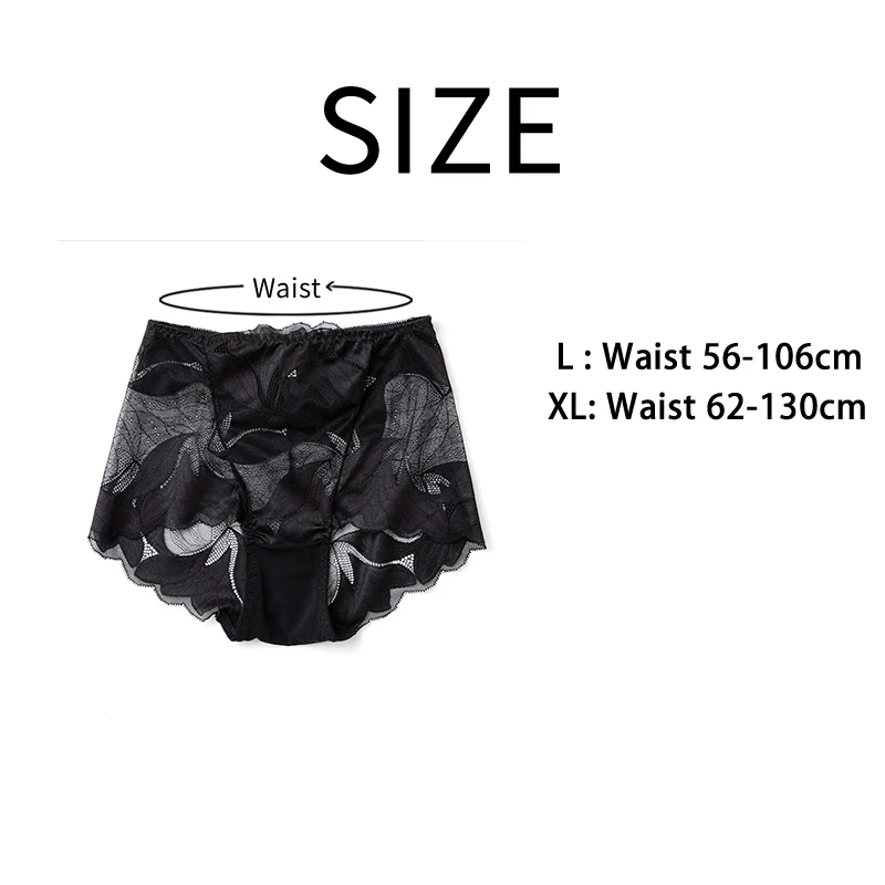 

sexy woman panties Lace Women plus sizes transparent panties 2019 Spring summer new products High waisted Seamless briefs