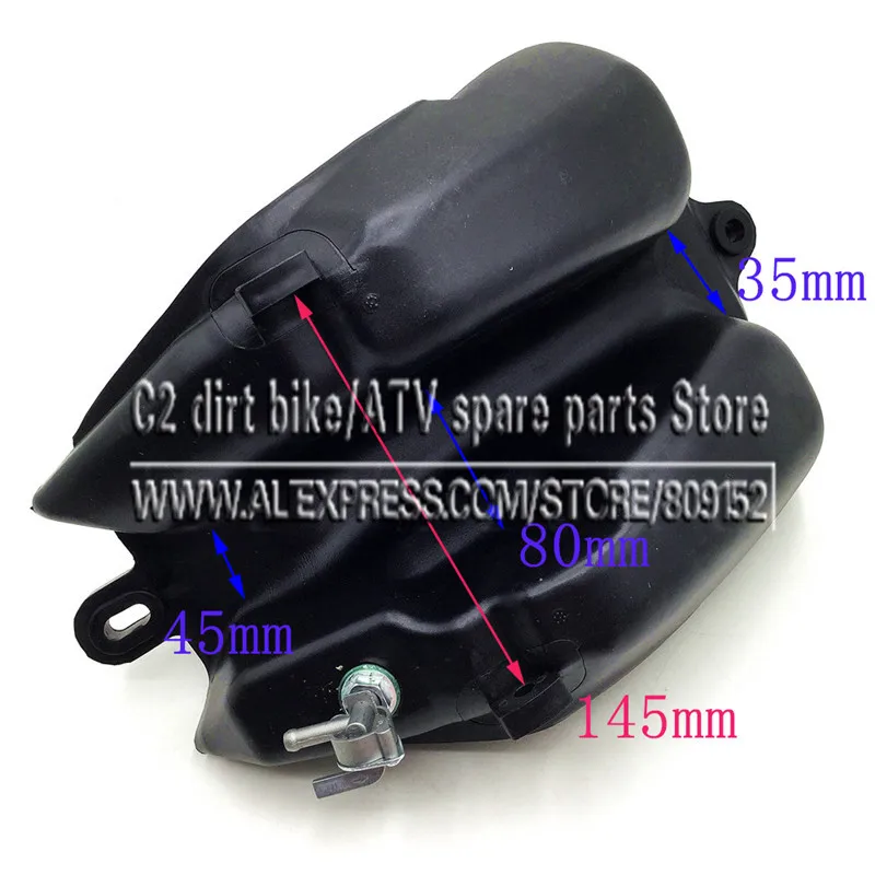 Пластиковый топливный бак KLX110 для грязи питбайк Kayo Apollo BSE|plastic fuel tank|fuel plastic tankbike tank