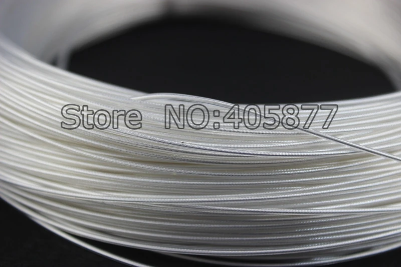 10 м чистый серебряный кабель для наушников diy провод обновленный 27AWG 14/0 10|upgrade