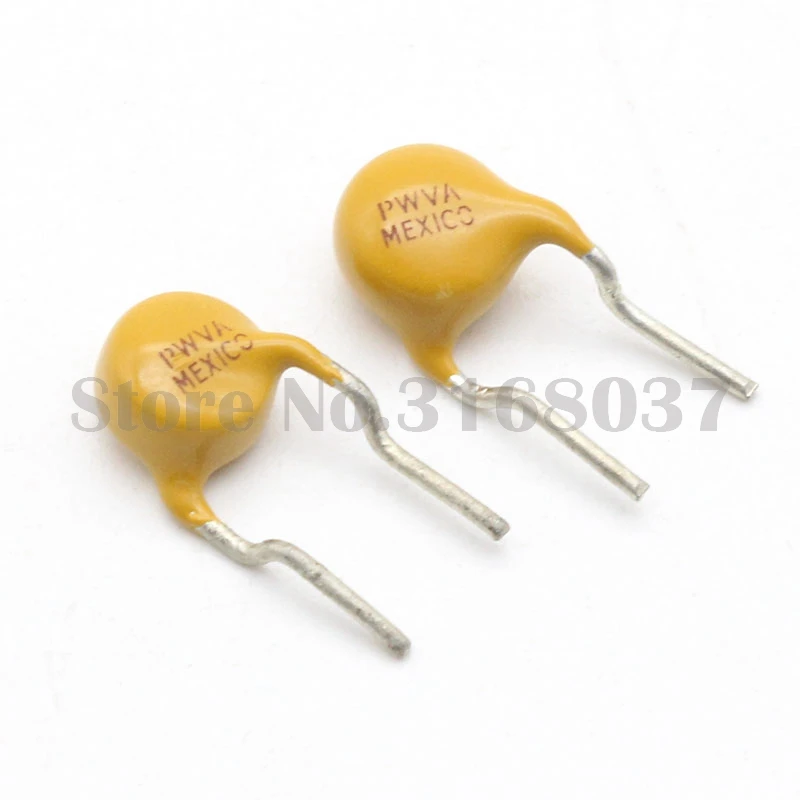 50 шт. PPTC сбрасываемый предохранитель 250 в а 60 мА шаг 5 мм DIP Тип