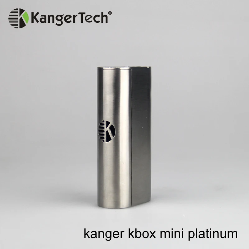 5 шт. Kanger Kbox Mini Platinum 60 Вт TC Box Mod температурный контроль для вейпа Mod Fit 18650 батарея по горячей цене