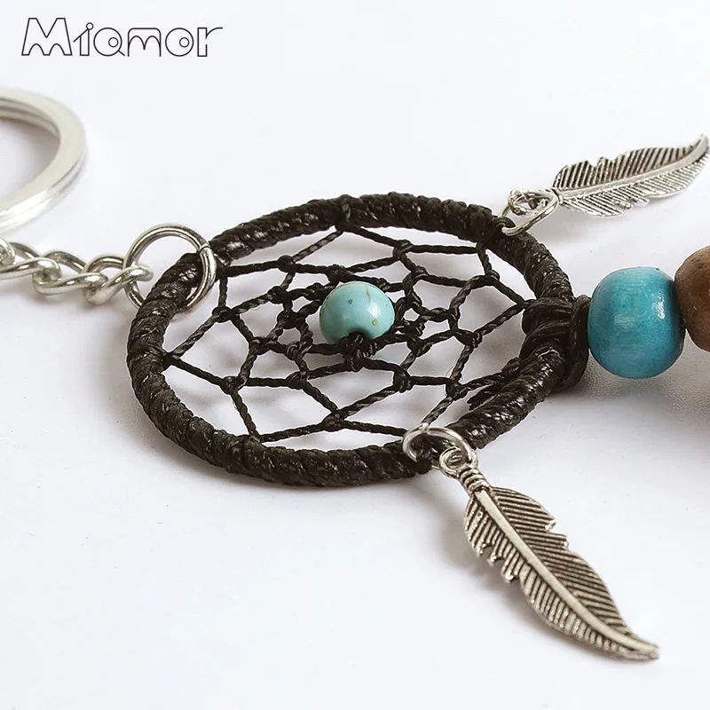 Мини Ловец снов MIAMOR ручной работы сетка с украшением в виде пера BMW084|net|net netnet decor |