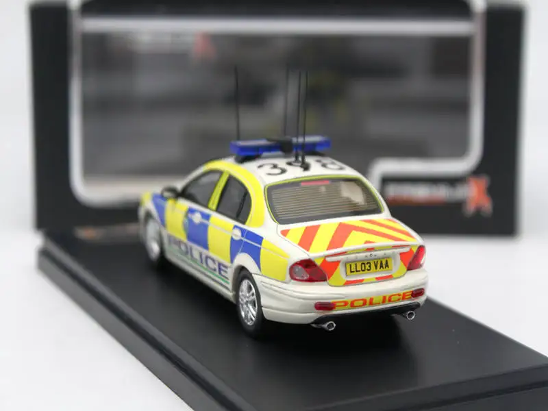 1:43 Премиум X для Ja ~ ar X-Type Merseyside Police 2004 белый PR0343 Ограниченная серия Коллекция