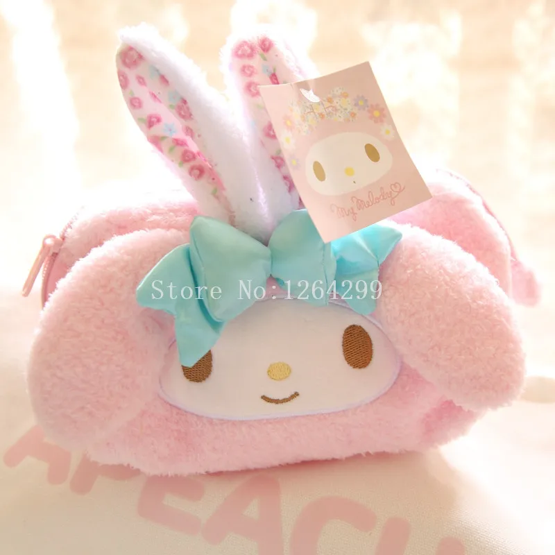 Новая мода My Melody Девочки Дети Маленькая плюшевая косметички для детей Подарки