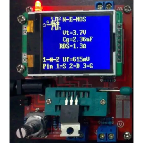 TFT GM328 транзисторный тестер Диод LCR ESR метр PWM квадратный генератор волн |