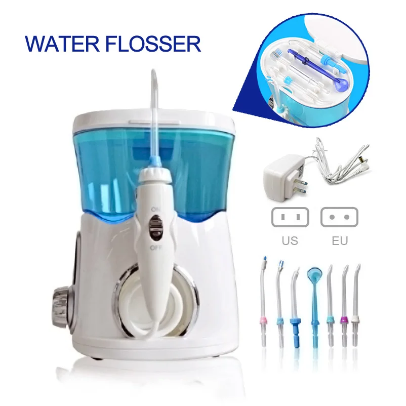 Зубная Вода Flosser бытовой ирригатор для полости рта струйный наконечник Капельное