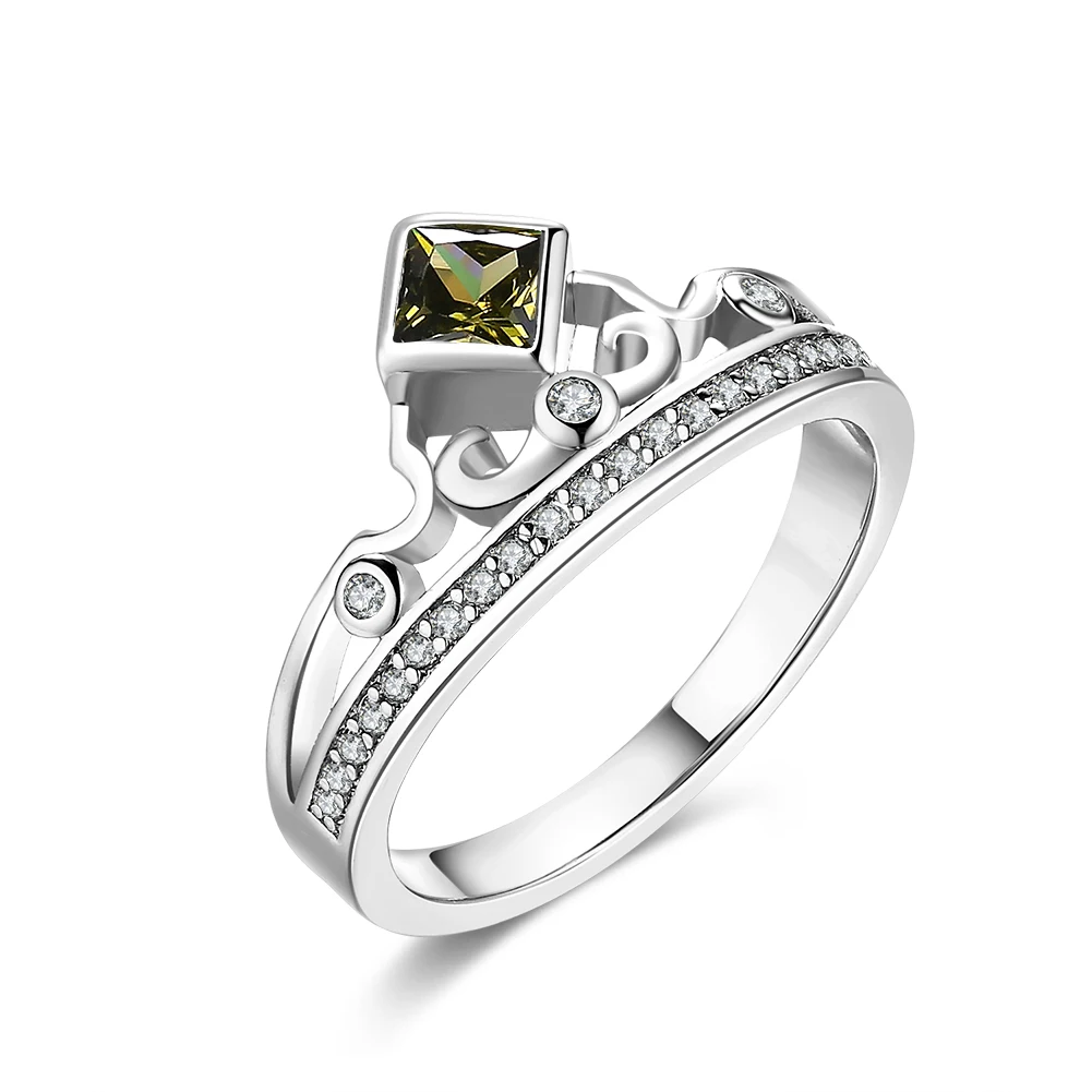 Мода стерлингового серебра Crowm Форма принцессы кольца для|ring|ring fashionring ring |
