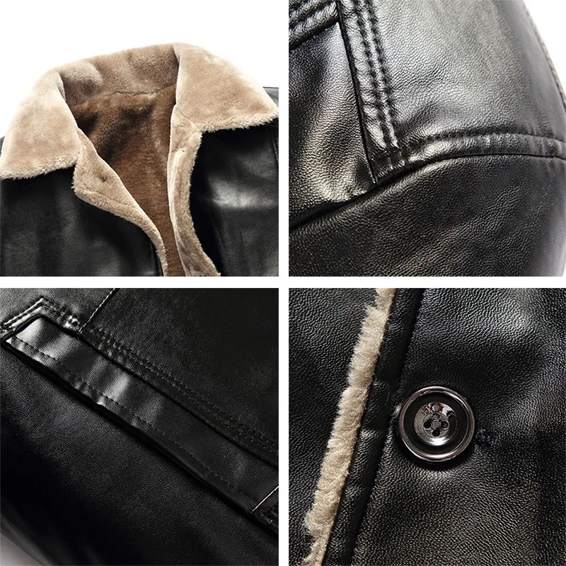 

Fleece Winter Fur Long Coat For Men Autumn Male Casual Thick Warm Hot Snow Classic Windbreaker Parka Jacket Trench Overcoat 2018