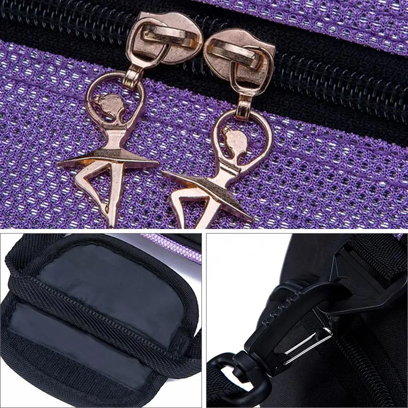 Dance Girl Gym Bag Women Yoga Mat Bags For Fitness Training Sports Handbag Shoulder Tas Gymtas Sporttas Dancing  Gym Bag XA769WA
