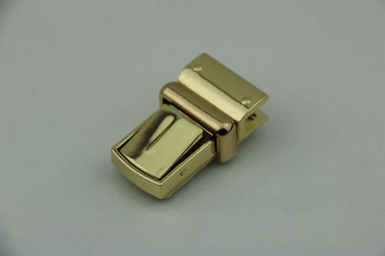 6 pcs/lot Lock button accessories square mortise lock for bag Replacement Handbag DIY Accessories Purse Snap Clasps Closure | Багаж и