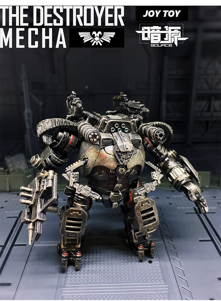 JOY TOY 1/27, военный разрушитель, меха, модель блока, игрушки, коллекция, фигурка для украшения автомобиля, вентиляторы, сделай сам