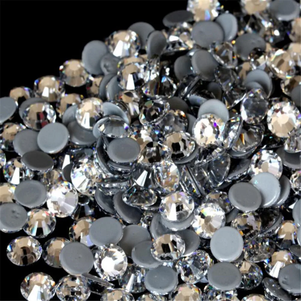 Кристально чистый цвет кристалл горный хрусталь DIY ремесло свободный клей