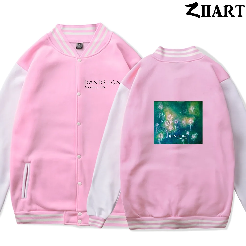 Семена одуванчика Freedom life Taraxacum Green plant мужские флисовые бейсбольные куртки для