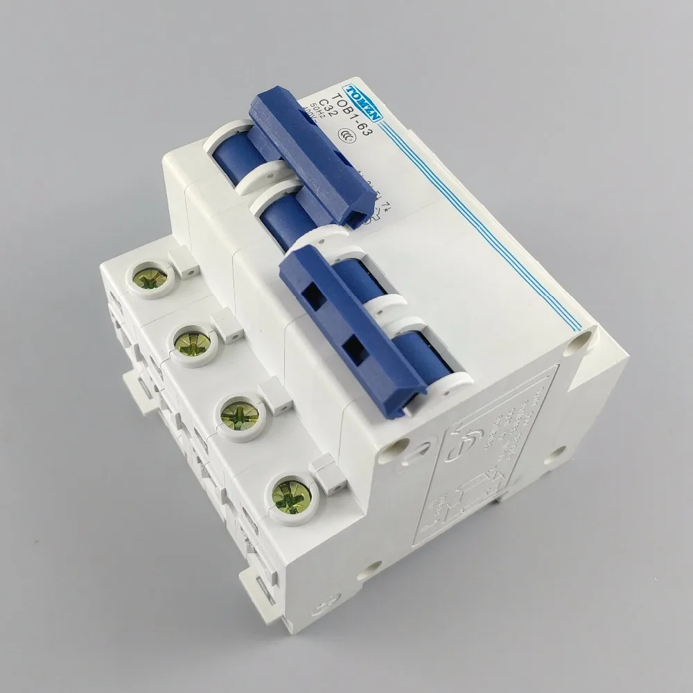 2P 32A MTS Dual power ручной выключатель цепи MCB 50 Гц/60 Гц 400 ~