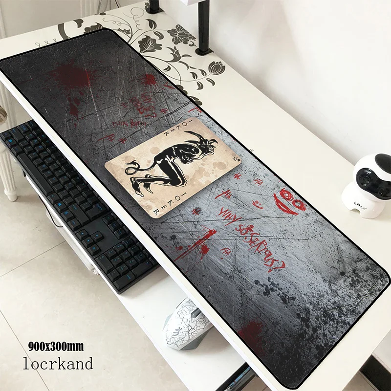 Коврик для мыши Joker pad компьютерная подставка запястья геймер 900x300x2 мм padmouse Новое