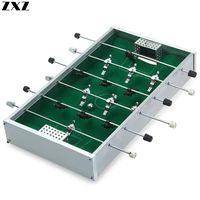 aluminum alloy mini table football game soccer tables children toy metal foosball children gift multicolored foosball board game
