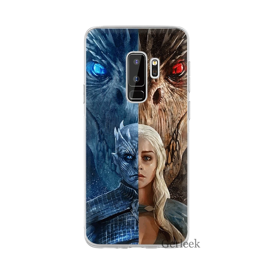 Desxz Throne игры Чехол для телефона samsung Galaxy S3 S4 S5 S6 S7 край S8 S9 S10 S10e плюс Примечание 8 9