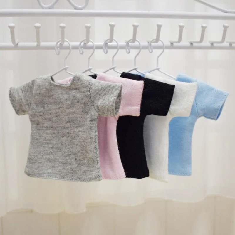1 шт 1/6 кукла футболка одежда для Blyth Barbies Azone Momoko аксессуары рубашек|doll t-shirt|momoko