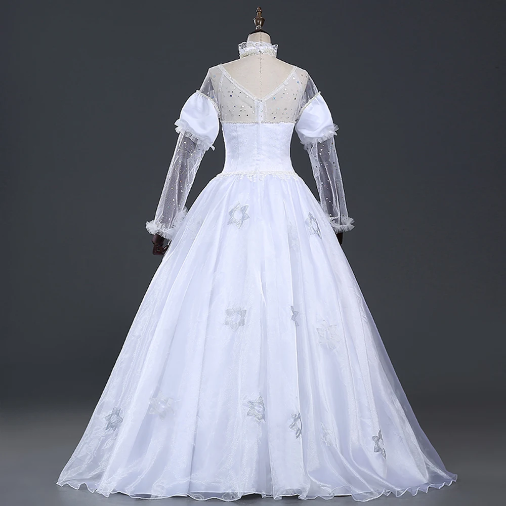 Алиса в стране чудес карнавальный костюм белая королева Мирана для взрослых