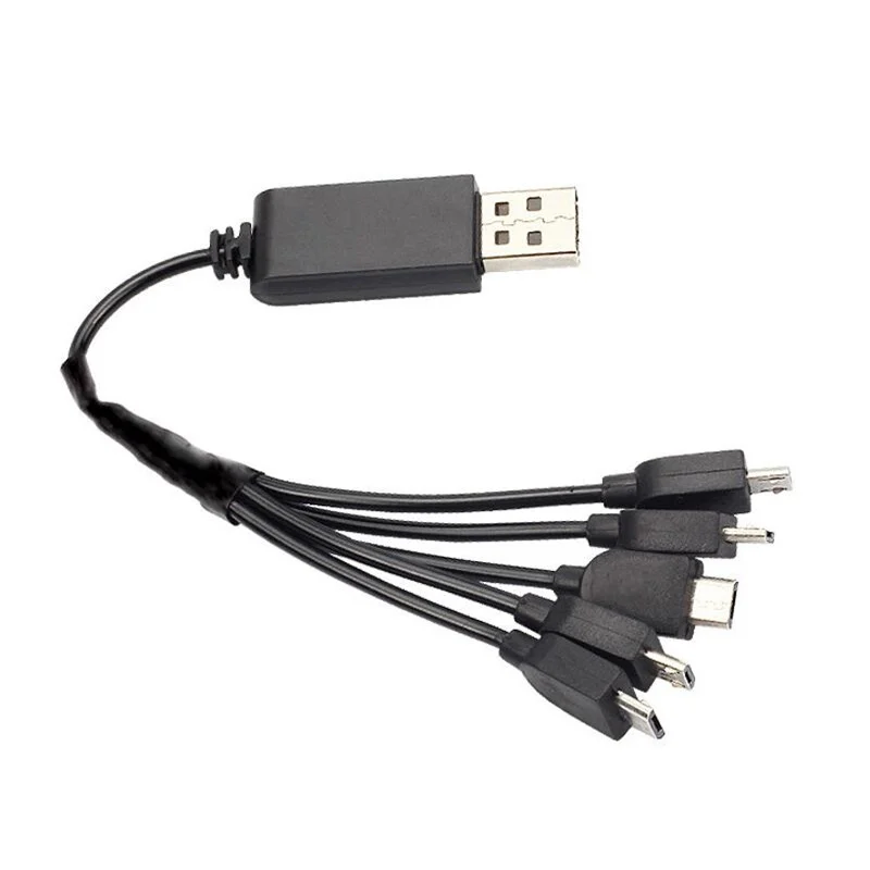 GTF 3 7 V 500mAh батарея дрона с 5 в 1 USB кабелем E58 универсальная модель Li polymer четыре оси