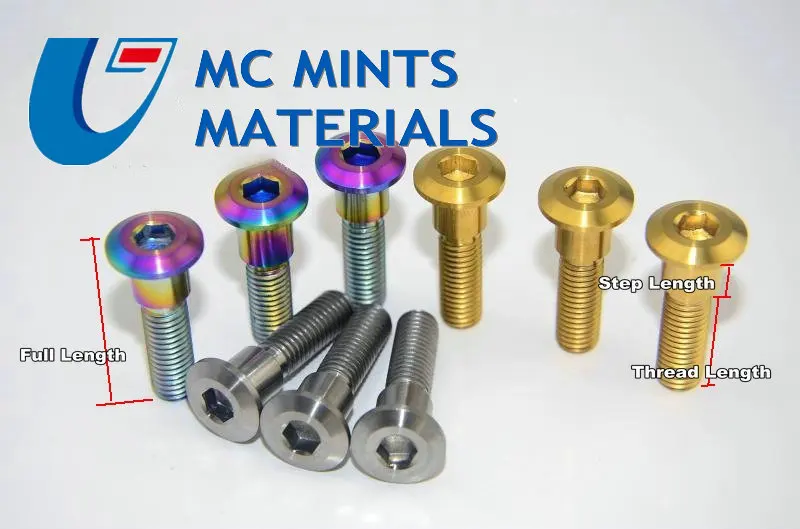 Титановые болты для мотоцикла M8 20/25/30/33 мм|ti screws|titanium boltsti bolt |