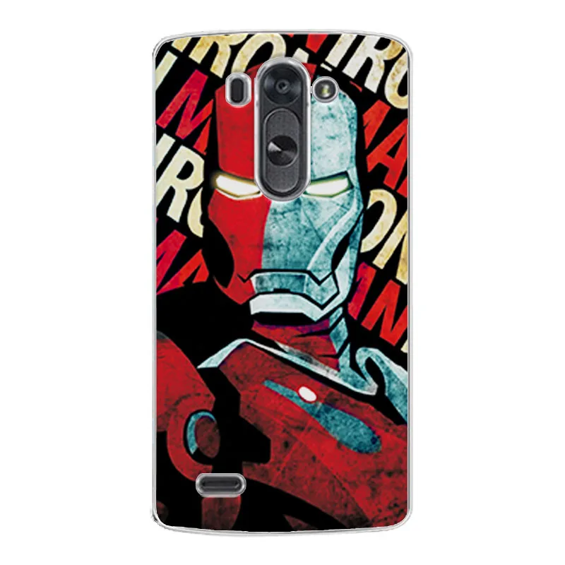 Очаровательный чехол с дэдпулом человеком-пауком для Fundas LG G3 Beat/G3 S G3S жесткий пластиковый чехол s для LG G3 mini D722 D724 задняя крышка