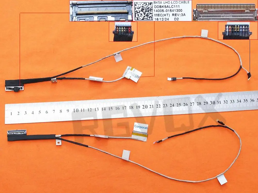 

Новый оригинальный ЖК-кабель для ноутбука Asus UX501J UX501JM UX501 N501J N501JM 40pin с Touch PN 14005-01540000 LCD LVDS кабель