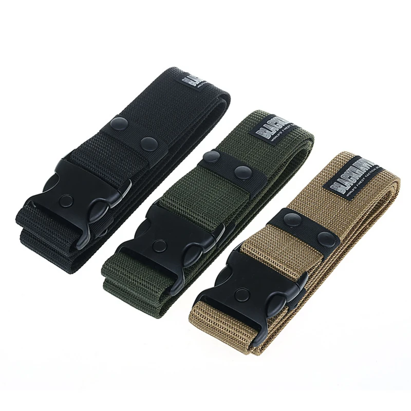 

Men Adjustable Tactical Belts Survival Heavy Duty Combat Waistband Army Military Belts