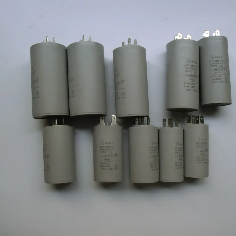 40 мкФ 450v 50/60Hz -25/70 четыре нарезки шпажки цилиндрический новый конденсатор |