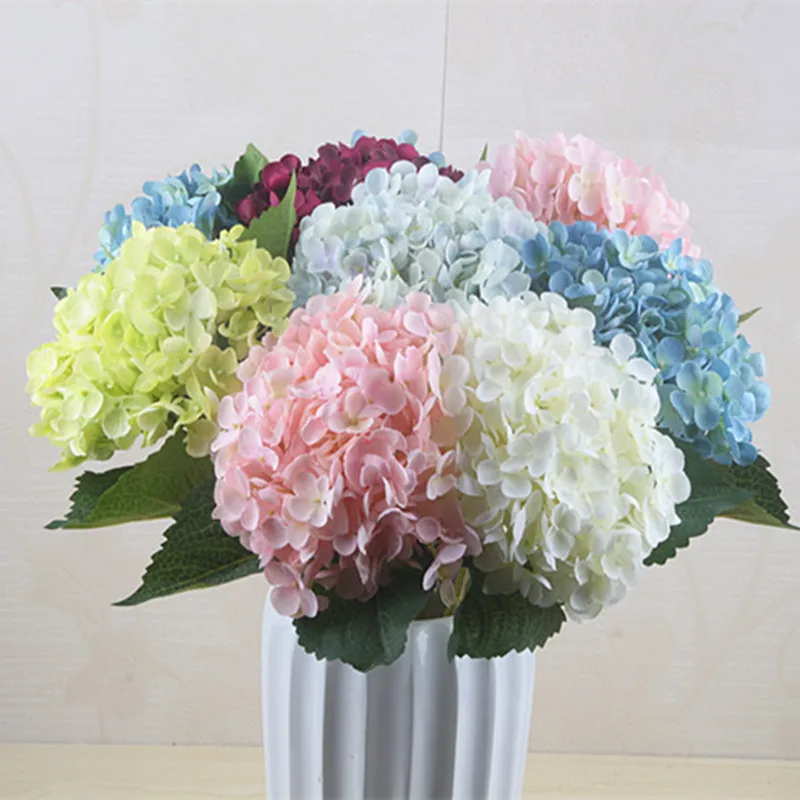 Имитация цветов гортензии с вышивкой Гортензии. Бесплатная