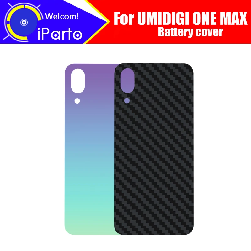 

6,3 дюймов UMIDIGI ONE MAX Батарея крышка 100% оригинал Новый Прочный чехол мобильный телефон аксессуар для UMIDIGI ONE MAX