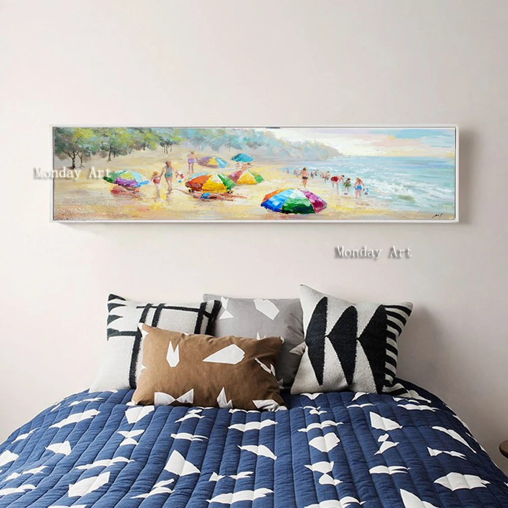 

scenery Painting Hand Painted Canvas Oil Painting Home Decoration Modern Art seascape oil Painting Wall Picture For Living Room