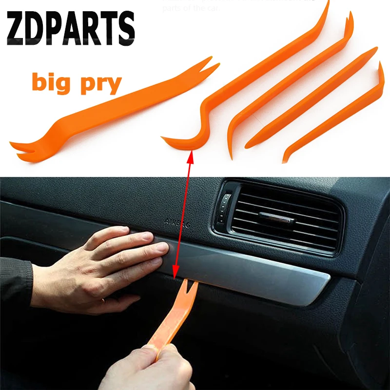 ZDPARTS 4 шт. для Audi A3 A4 B7 B8 B6 A6 C6 C5 Q5 VW Passat B5 B6 B7 Golf 4 7 6 T5 T4 Polo инструмент для снятия автомобильной аудио двери аксессуары